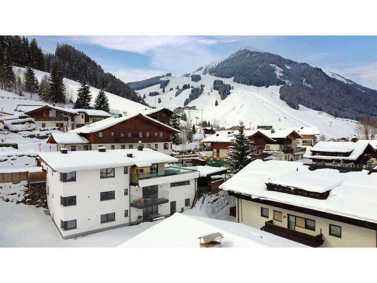 Ferienwohnungen Falkenstein Hinterglemm Saalbach-Hinterglemm Eksteriør bilde