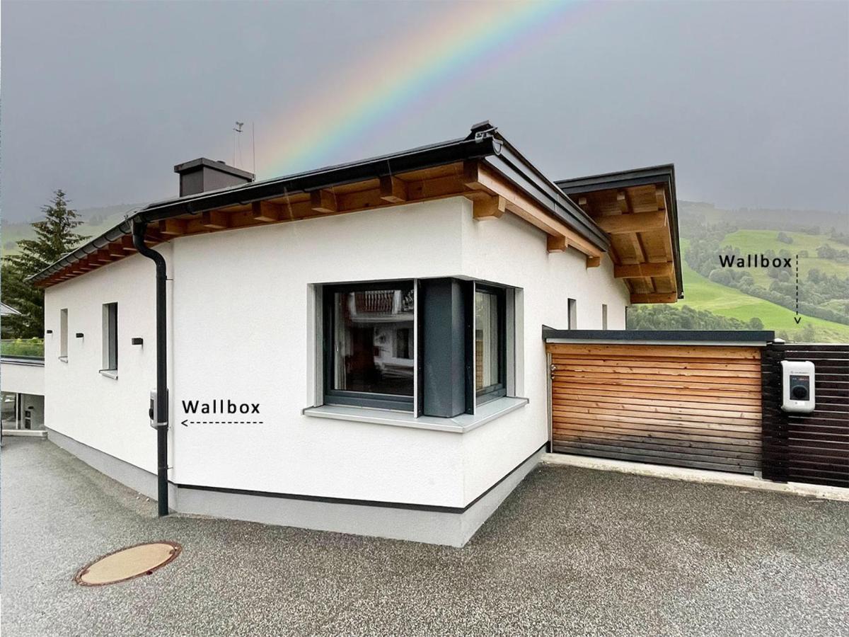 Ferienwohnungen Falkenstein Hinterglemm Saalbach-Hinterglemm Eksteriør bilde
